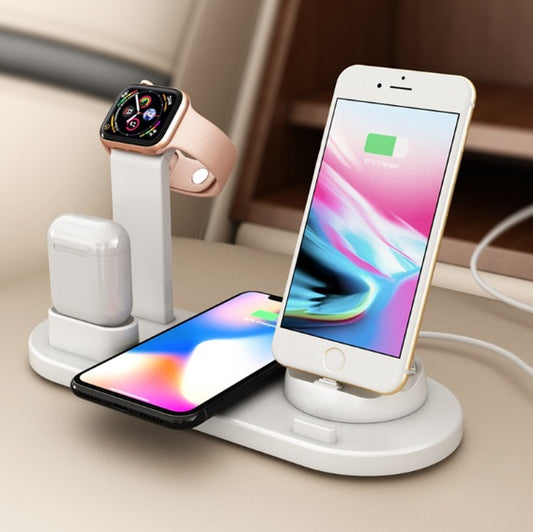 360 ° Rotating 3-in-1 Charger for Smart Watch and Phones