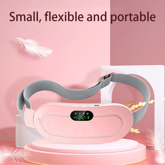 ComfortCycle: Electric Heat & Massage Belt for Period Pain and Cramp Relief