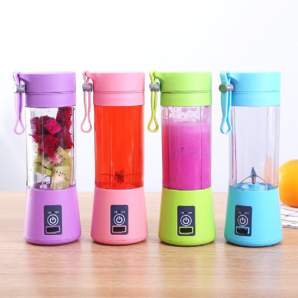 Blend Anywhere: USB Rechargeable Portable Blender for Fresh Juices