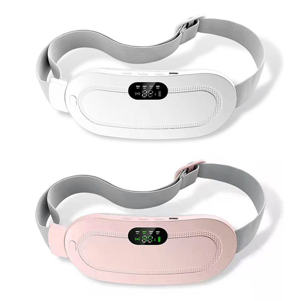 ComfortCycle: Electric Heat & Massage Belt for Period Pain and Cramp Relief